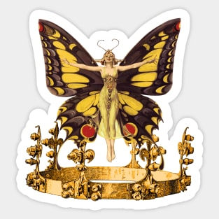 Vintage Fairy Queen Sticker